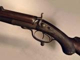 John Calvert 14 Bore Engraved Dangerous Game Double Rifle English Safari Express RARE 1860's SxS - 5 of 15