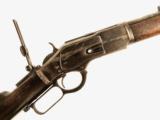 1873 Winchester Rifle Second Model .44-40 Half Mag Long Range Vernier w/ Cleaning Rod & Scabbard - 1 of 15