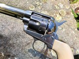 1873 Colt Single Action Army Revolver .45 1890 Nickel Ivory 4 3/4