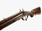 John Calvert 14 Bore Dangerous Game Double Rifle Rare English Engraved Safari .69 Cal SxS - 12 of 15