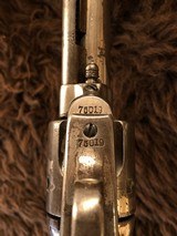 1873 Colt Single Action Army .45 Nickel Ivory 7 1/2" Letter 1881 Antique 1st Generation SAA - 12 of 15