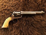 1873 Colt Single Action Army .45 Nickel Ivory 7 1/2" Letter 1881 Antique 1st Generation SAA - 6 of 15