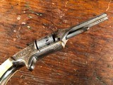 American Standard Tool Co. Pocket Revolver Factory Engraved Wexell & DeGress Lion Grips Ivory RARE - 15 of 15