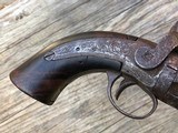 1848 Wesson Stevens & Miller Leavitt 7-Shot Belt Revolver Hartford Prototype 1 of 1 HISTORY - 11 of 15