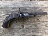1848 Wesson Stevens & Miller Leavitt 7-Shot Belt Revolver Hartford Prototype 1 of 1 HISTORY - 2 of 15