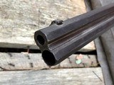 1885 Jacob Harder Lock Haven PA Over/Under Combination Rifle Shotgun RARE - 12 of 15