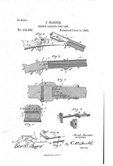 1885 Jacob Harder Lock Haven PA Over/Under Combination Rifle Shotgun RARE - 13 of 15