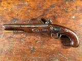 American War of 1812 Louisiana Militia Infantry Flintlock Officer's Pistol Battle of New Orleans RARE - 7 of 12