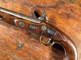 American War of 1812 Louisiana Militia Infantry Flintlock Officer's Pistol Battle of New Orleans RARE - 5 of 12