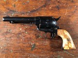 1873 Colt Single Action Army .45 US Artillery Mammoth Ivory 1882 - 5 of 15