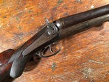 Massive 8 Gauge "Goose Gun" Marked Double Barrel Breechloading Shotgun 15lbs 36" Bbls - 1 of 15