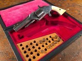 Smith & Wesson No. 1 1/2 First Issue .32 Pocket Revolver Cased Nickel Ivory Factory Letter! - 14 of 15