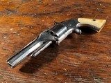 Smith & Wesson No. 1 1/2 First Issue .32 Pocket Revolver Cased Nickel Ivory Factory Letter! - 10 of 15