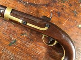 1842 H. Aston US Percussion Military Pistol Inscribed Civil War Battlefield Pickup! - 4 of 15
