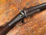 J.P. Clabrough & Bros Double Barrel Sidelever Shotgun 1872 Inscribed Presentation HISTORY - 6 of 15