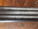 J.P. Clabrough & Bros Double Barrel Sidelever Shotgun 1872 Inscribed Presentation HISTORY - 11 of 15