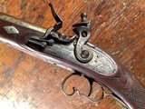 Massive American Left Hand Flintlock Gentleman's Horse Pistol .65 Cal Truitt Bros & Co. - 5 of 14