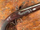 Massive American Left Hand Flintlock Gentleman's Horse Pistol .65 Cal Truitt Bros & Co. - 6 of 14
