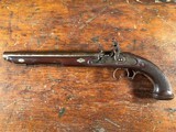 Massive American Left Hand Flintlock Gentleman's Horse Pistol .65 Cal Truitt Bros & Co. - 2 of 14
