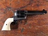 1873 Colt Single Action Army .45 1898 Ivory Bob James Tuned J.R.Allen Tooled Rig CAS - 3 of 15