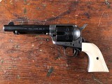 1873 Colt Single Action Army .45 1898 Ivory Bob James Tuned J.R.Allen Tooled Rig CAS - 5 of 15
