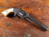 Smith & Wesson No. 2 Old Model Army Nimschke Engraved Silver Inlaid Pearl Civil War Era - 15 of 15