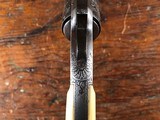 Smith & Wesson No. 2 Old Model Army Nimschke Engraved Silver Inlaid Pearl Civil War Era - 5 of 15