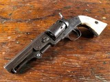 Manhattan Percussion Pocket Revolver Factory Engraved Ivory 1st Day Production SN 6 RARE - 1 of 15