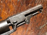 Manhattan Percussion Pocket Revolver Factory Engraved Ivory 1st Day Production SN 6 RARE - 7 of 15