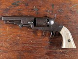 Manhattan Percussion Pocket Revolver Factory Engraved Ivory 1st Day Production SN 6 RARE - 4 of 15