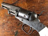Manhattan Percussion Pocket Revolver Factory Engraved Ivory 1st Day Production SN 6 RARE - 10 of 15