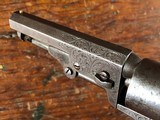 Manhattan Percussion Pocket Revolver Factory Engraved Ivory 1st Day Production SN 6 RARE - 11 of 15