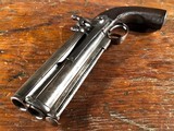 William Greener London 1840's Over/Under Double Barrel Howdah Pistol .56 Cal W.W. Greener Letter RARE - 14 of 15