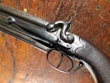 William Greener London 1840's Over/Under Double Barrel Howdah Pistol .56 Cal W.W. Greener Letter RARE - 5 of 15