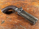 William Greener London 1840's Over/Under Double Barrel Howdah Pistol .56 Cal W.W. Greener Letter RARE - 15 of 15