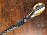 Smith & Wesson No. 2 Old Model Army Exhibition High Relief Engraved Mexican Eagle Ivory Wexell & DeGress RARE - 11 of 15