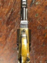 1849 Colt Pocket Revolver Cased Inscribed Civil War Soldier 21st New Jersey Fredericksburg Chancellorsville - 9 of 14