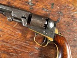 1849 Colt Pocket Revolver Cased Inscribed Civil War Soldier 21st New Jersey Fredericksburg Chancellorsville - 4 of 14