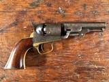 1849 Colt Pocket Revolver Cased Inscribed Civil War Soldier 21st New Jersey Fredericksburg Chancellorsville - 3 of 14
