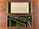 1849 Colt Pocket Revolver Cased Inscribed Civil War Soldier 21st New Jersey Fredericksburg Chancellorsville - 1 of 14