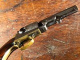 1849 Colt Pocket Revolver Cased Inscribed Civil War Soldier 21st New Jersey Fredericksburg Chancellorsville - 8 of 14