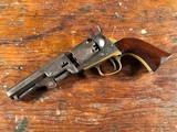 1849 Colt Pocket Revolver Cased Inscribed Civil War Soldier 21st New Jersey Fredericksburg Chancellorsville - 13 of 14