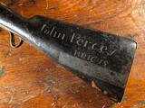 Brigus Newfoundland Preacher John Percey Owned 10 Gauge Percussion Long Fowler HISTORY - 6 of 15