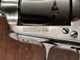 1873 Colt Single Action Army .45 Nickel 4 3/4" ANTIQUE Blackpowder Frame 1892 NICE! - 10 of 15
