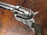 1873 Colt Single Action Army .45 Nickel 4 3/4" ANTIQUE Blackpowder Frame 1892 NICE! - 4 of 15