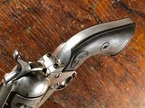 1873 Colt Single Action Army .45 Nickel 4 3/4" ANTIQUE Blackpowder Frame 1892 NICE! - 5 of 15