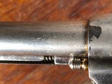 1873 Colt Single Action Army .45 Nickel 4 3/4" ANTIQUE Blackpowder Frame 1892 NICE! - 11 of 15
