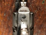 1873 Colt Single Action Army .45 Nickel 4 3/4" ANTIQUE Blackpowder Frame 1892 NICE! - 8 of 15