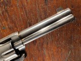 1873 Colt Single Action Army .45 Nickel 4 3/4" ANTIQUE Blackpowder Frame 1892 NICE! - 14 of 15