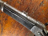 Remington No. 1 Rolling Block Saddle Ring Carbine Deluxe Engraved ANTIQUE Wild West History! - 12 of 15